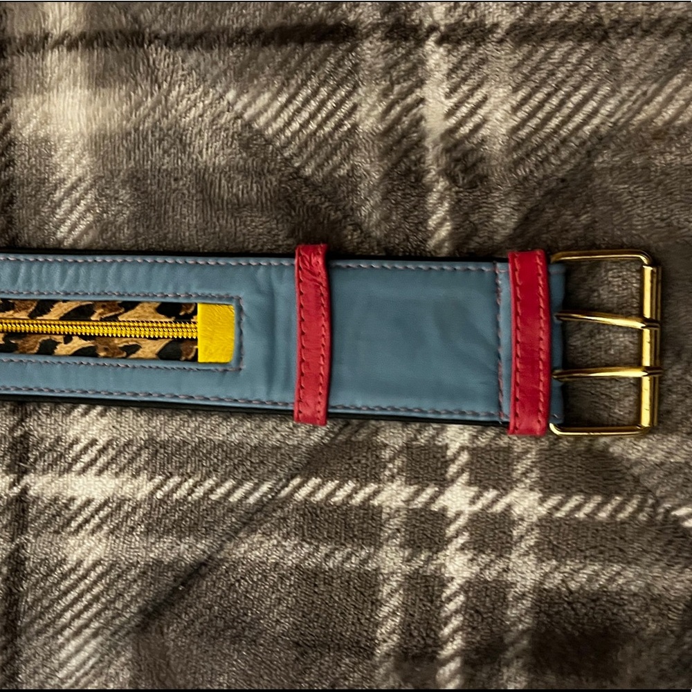 Vesope Custom Shoes & Apparel Handmade Leather Belt.  Black Owned fashion brand!